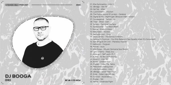 Vykhod Sily artwork featuring DJ Booga and tracklist
